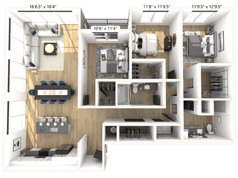 CC2 Floor Plan  at Avant & Avant II, Carmel, 46032